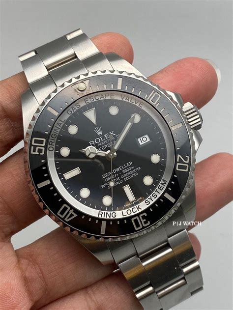 rolex rail dial sea dweller|rolex oystersteel black dial.